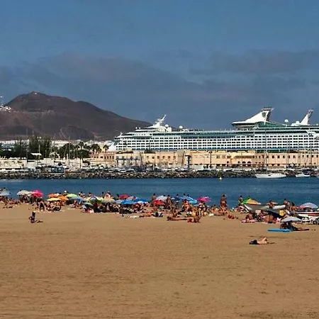 Centrico Piso Cerca De La Playa De 4 Dormitorios * 大加那利岛拉斯帕尔马斯