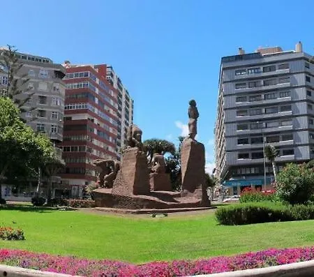 Centrico Piso Cerca De La Playa De 4 Dormitorios 大加那利岛拉斯帕尔马斯